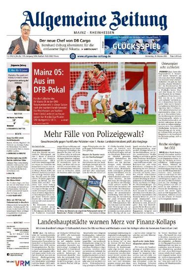 Allgemeine Zeitung Mainz - Rheinhessen