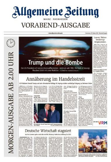 Allgemeine Zeitung Mainz - Rheinhessen